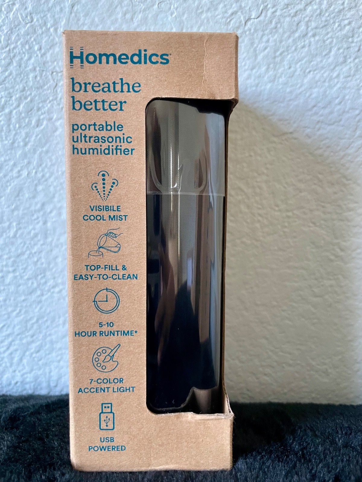 Homedics Portable USB Humidifier, Great Discounts Available!