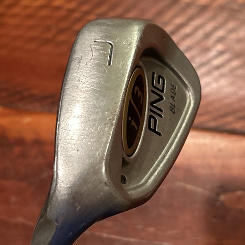 PING i3 Blade Lob Wedge JZ Cushin Steel Regular Black Dot ⚫️ LH Jumbo Grip - Picture 2 of 9