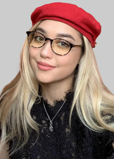 Tom Ford Blue Light Block 49mm Round Oval Men s Women s Eyeglasses Frame