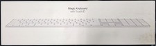 Apple Magic Keyboard with Touch ID  Numeric Keypad White A3119 MXK73LL/A 