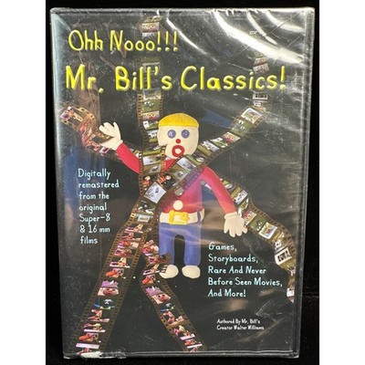 Ohh Nooo Mr Bill's Classics DVD SNL Walter Williams Factory Sealed 2000 Release