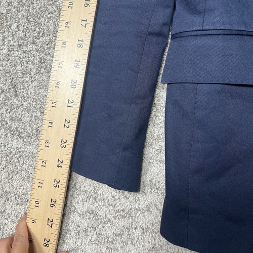 J. Crew Ludlow Blazer Size 38s Blue Jacket Sport Coat Workwear Business Casual - Picture 7 of 8