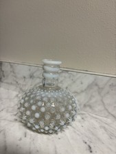 Vintage Fenton Hobnail French Opalescent Glass Vase