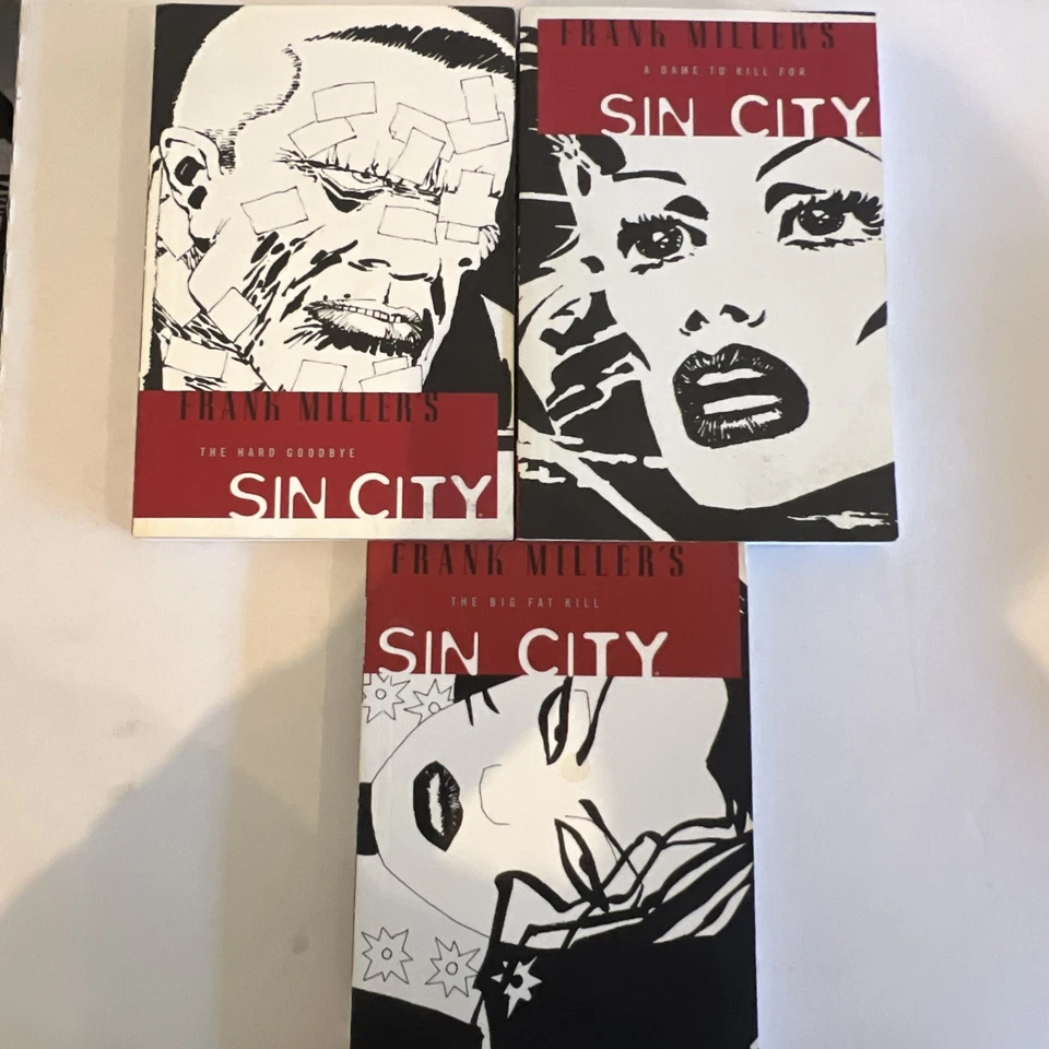 Sin City Graphic Novel Complete Set Vol. 1-7 | Frank Miller Second Edition 2005 - Image 4 of 4