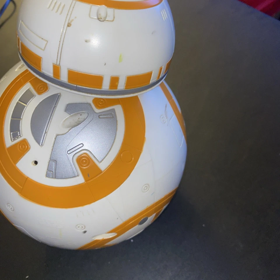 Spin Master Star Wars BB-8 héroe droide totalmente interactivo no probado sin control remoto Foto 3 de 4