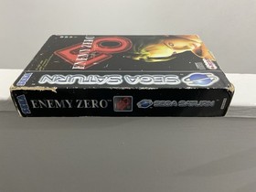 Rare PAL, Enemy Zero Sega Saturn, Good Condition, Wear On Outer Sleeve Horror