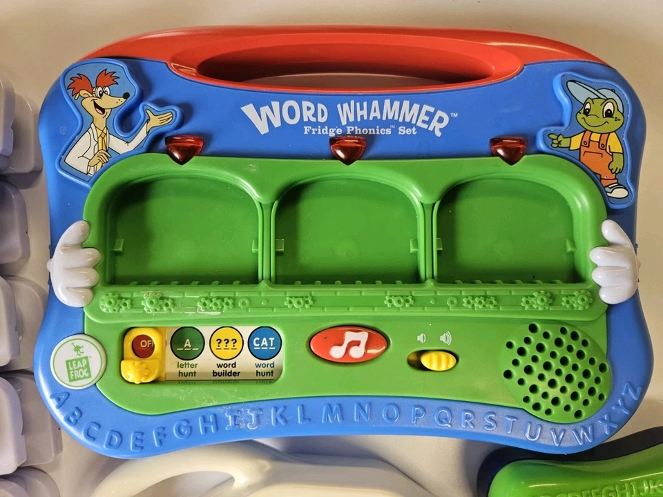 LeapFrog Word Whammer Fridge Phonics Set Magnetic, Farm Animals, 54 Letters - Image 2 of 4