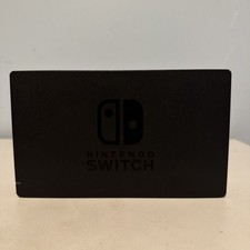 Nintendo Switch Docking Station HAC-007 OEM Black Dock ONLY No Cords Genuine