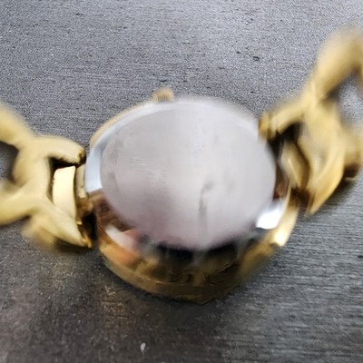 Wittnauer Watch Women 20mm MOP Dial Gold Tone Crystal Bezel  display picture 1