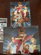 Street Fighter II V The Collection Anime W Poster (DVD) Manga Video Rare Oop