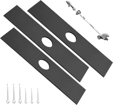 3-Pack 8" x 2" Multi-Head Edger Blade AEB0800 Compatible with EGO 56V Edger... 
