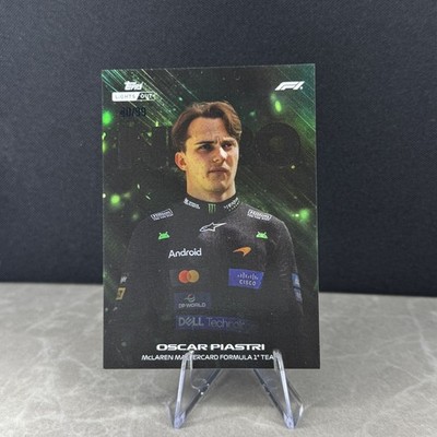   2026 Topps Formula 1 F1 Lights Out Oscar Piastri NERO SP Green /99 Numbered