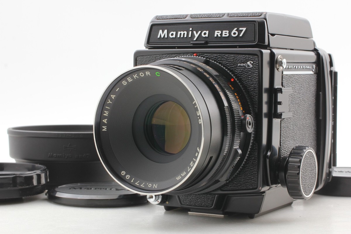 フィルムカメラ MAMIYA RB67 PRO-S SEKOR C 127mm 3.8 Mamiya RB67 Pro + Sekor C 127mm F3.8 Lens. – SHOWA