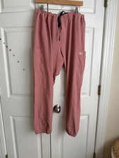 Carhartt Force Scrub Pants Womens XL Pink Cargo Jogger Medical Nurse