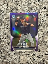 Colt Emerson 1st Bowman Chrome Purple /250