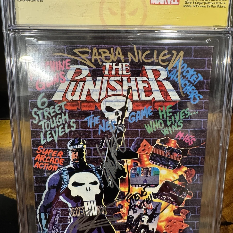 RARE 🔥 New Mutants #98 CGC 9.8 Signed X6 on BACK COVER, CUSTOM LABEL- POP 1 - Image 4 of 4