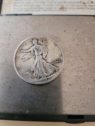 1942 Walking Liberty Half Dollar 12.2 grams silver