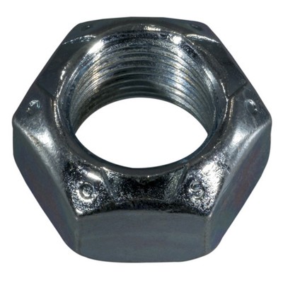 3/4''-16 Zinc Plated Grade 2 Steel Fine Thread Top Lock Nuts (8 pcs.)