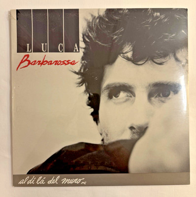 Luca Barbarossa   Al Di Là Del Muro (1989 Italy) SEALED LP CBS 465991 1