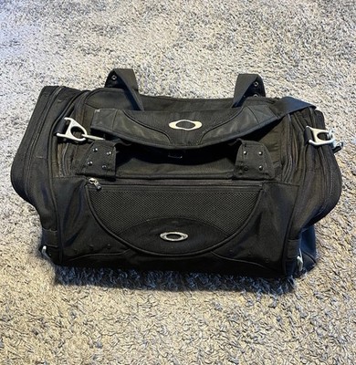 Rare Vintage Y2K Oakley Tactical Field Black Duffle Bag Skater