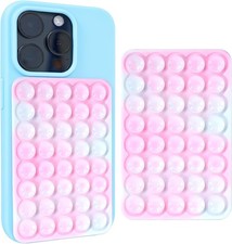 Silicone Suction Cup Phone Case Mount, Silicone Sticky Phone Grip Compatible wit