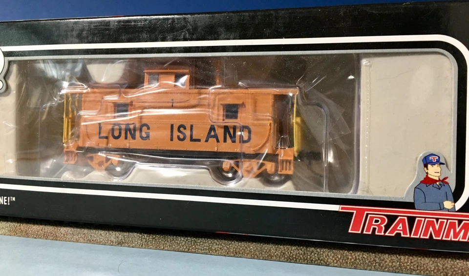 Long Island Rail Road #1 steel cupola caboose HO Atlas Trainman Series 11233 OBX - Image 3 of 4