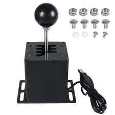 PC USB H Gear Shifter Sim Racing Game For Logitech G29 G27 G25 G920 T300RS/GT