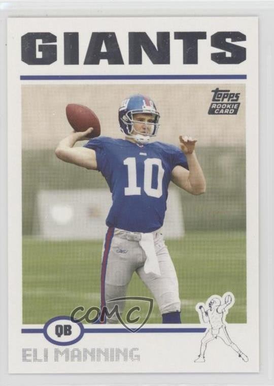 2004 Topps Eli Manning #350 0d08