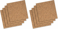 Quartet Cork Tiles, Cork Board, 12" X 12", Corkboard, Wall Bulletin Boards, Natu