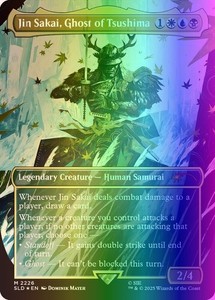 Jin Sakai Ghost of Tsushima Mtg | eBay