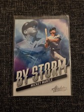 2022 Panini Absolute #BYS-8 Mickey Mantle By Storm