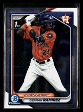 German Ramirez 2024 Bowman Chrome Prospect 1st #BCP-93 Astros Rookie *026