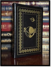 Hitchhiker's Guide To The Galaxy by Douglas Adams Easton Press Leather Hardback