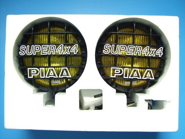 PIAA 100 Fog Lamp Light 160mm Round H3 Bulb Yellow Lens 4WD Super