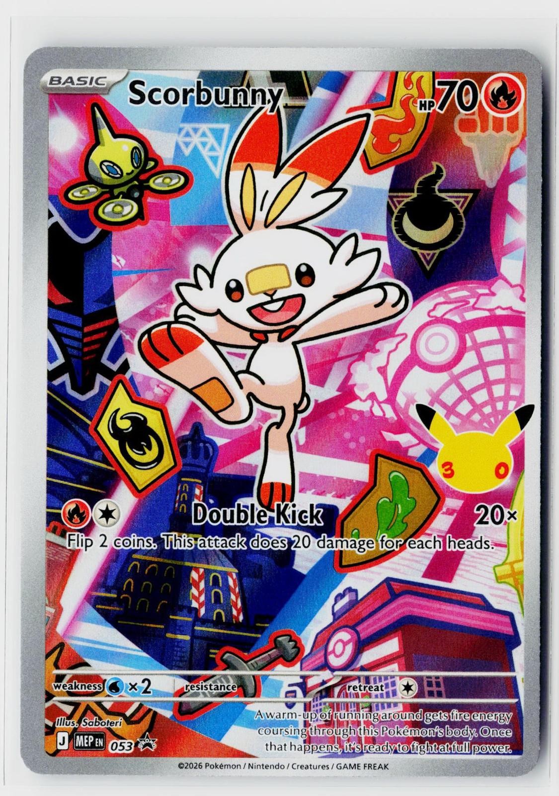 ME: Mega Evolution Promo #053 Scorbunny