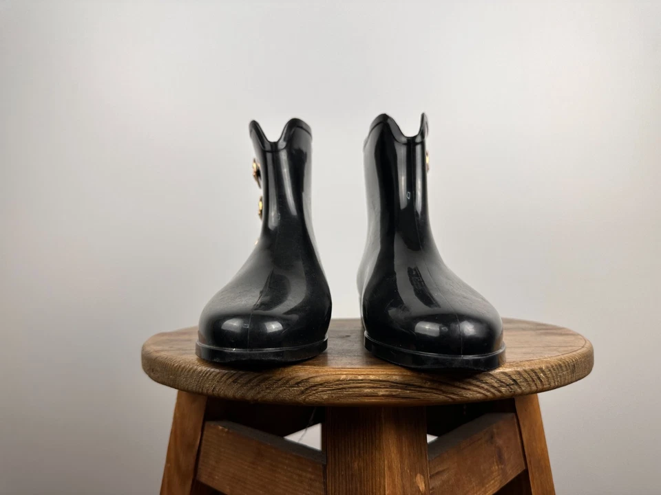 Vivienne Westwood Anglomania Melissa Botas de Goma de Lluvia Negras Talla 38 Foto 3 de 4