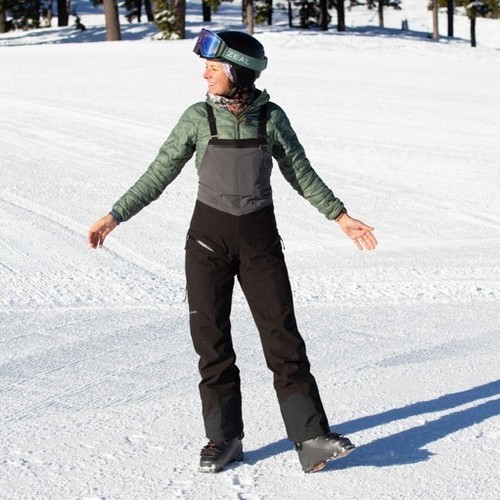 Patagonia Snowdrifter Trägerhose Gr. XL Neu mit Etikett schwarz grau Skifahren Snowboarden Winter - Bild 1 von 22