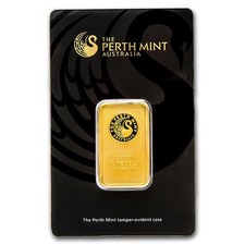 20 gram Gold Bar The Perth Mint (In Assay) .9999 Fine 4492.74 per troy oz