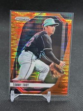 2025 Panini Prizm ORANGE PULSAR /399 Tommy Troy #164 - Arizona Diamondbacks