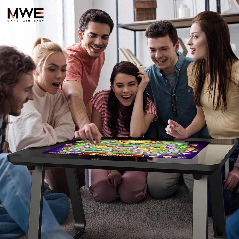 MWE 32 Inch Game Table, Multifunctional Touchscreen Table, Detachable ...