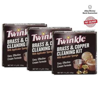 Brass and Copper Cleaning Set - Quick Stain Removal for Metal Surfaces