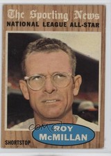 1962 Topps All-Star Roy McMillan #393 1sw9