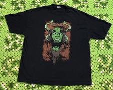 Vintage Y2K Agnozia The Bad T Shirt Size Medium Xl Gore Dbl Sided Grunge