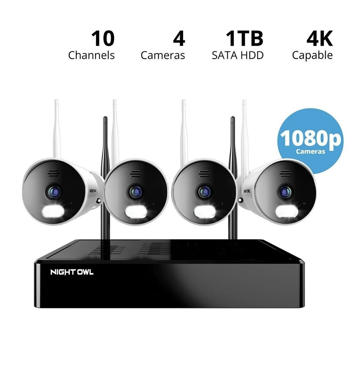 Nvr Night Owl Security Installation Power Over Ethernet 12 Channel