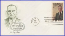 USA3 #1503 U/A ARTMASTER FDC   Lyndon B. Johnson - 36th Preside