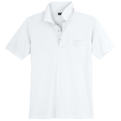 Redfield Poloshirt weiß 2XL-10XL 100% Baumwoll-Piqué hochwertig ultrabequem NEU