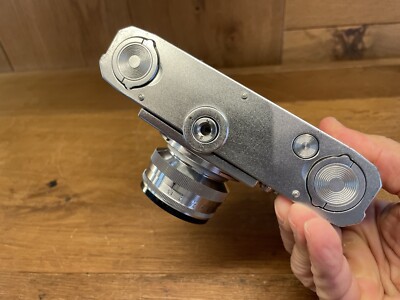 Near Mint* Zeiss Ikon Contax IIa Color Dial Film Camera Opton