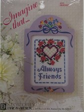 Designs for the Needle Always Friends Counted Cross Stitch Kit 6113 NIP
