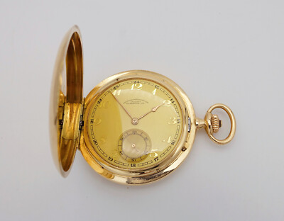Taschenuhren Savonette 585 Glashütte Taschenuhren 585 Gold