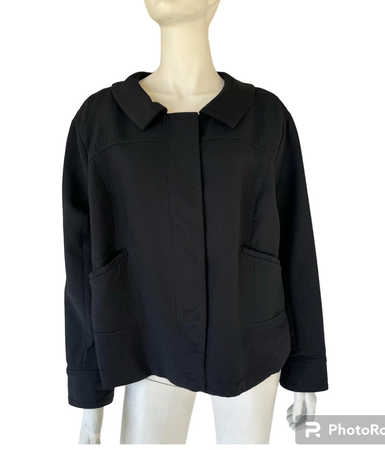 LOUIS VUITTON（LV） Louis Vuitton Uniforme Giacca Nera Lana Tg L (8 10)
